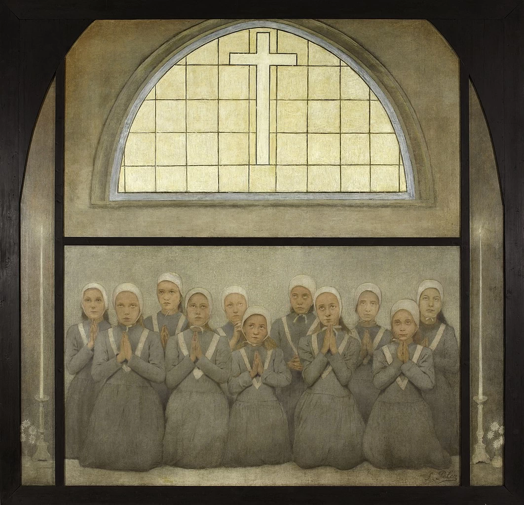 La cappella - Gli orfani, Museo delle Belle Arti della città di Parigi